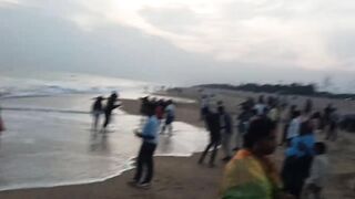 में चंद्रभागा घूमने केलिए गया था/sea/chandrabhaga beach ⛱️ This Is Khusi ???? part-3 .