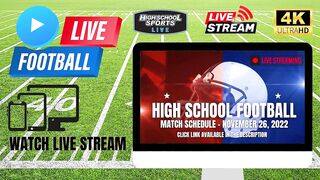 Diamond Bar vs. Laguna Beach - High School Football Playoffs