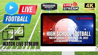 Diamond Bar vs. Laguna Beach - High School Football Playoffs