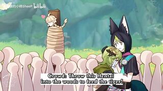 Crazy Sumeru Zombie-Mushroom & Aether and Paimon's Fantastic Journey...(Genshin Anime)