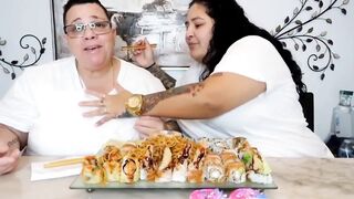 Mukbang Cringe Compilation | Mukbangers eating like they haven't seen food in decades