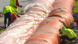 New tool used to reinforce coastline at Daytona Beach Shores