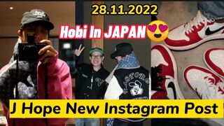 J Hope New Instagram Post 28.11.2022 ????| Jhope Enjoy in Japan ????????