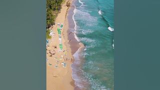 The beautiful golden sands Macao Beach in the Dominican Republic #dominicanrepublic #travel