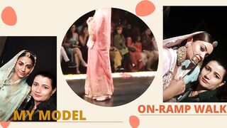 My models are on ramp in Bombay fashion times of week/How to do ramp walk/MoM_Beauty_Creations