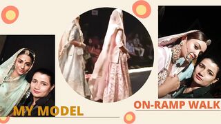 My models are on ramp in Bombay fashion times of week/How to do ramp walk/MoM_Beauty_Creations