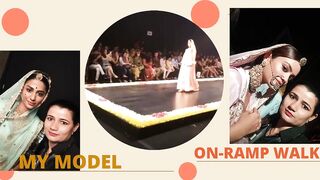 My models are on ramp in Bombay fashion times of week/How to do ramp walk/MoM_Beauty_Creations