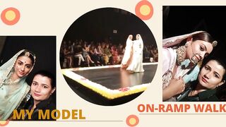 My models are on ramp in Bombay fashion times of week/How to do ramp walk/MoM_Beauty_Creations