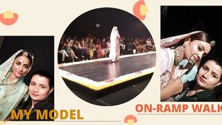 My models are on ramp in Bombay fashion times of week/How to do ramp walk/MoM_Beauty_Creations