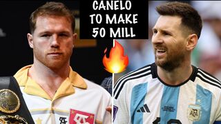 WOW! CANELO IN TALKS TO FACE CELEBRITY SOCCER PLAYER MESSI ON CINCO DEMAYO WEEKEND ?? (MONEY MOVE!)