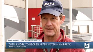 Water main break floods hockey arena, cancels 2 games already