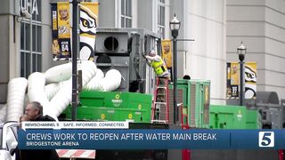 Water main break floods hockey arena, cancels 2 games already