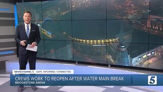 Water main break floods hockey arena, cancels 2 games already