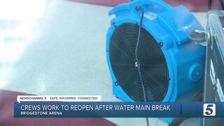 Water main break floods hockey arena, cancels 2 games already