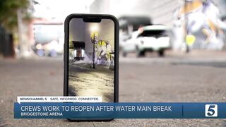 Water main break floods hockey arena, cancels 2 games already