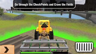 Tractor Hal | tractor driving | JCB | tractor simulator games