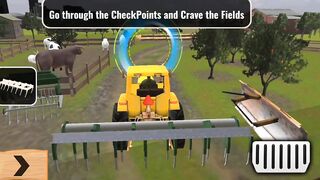 Tractor Hal | tractor driving | JCB | tractor simulator games