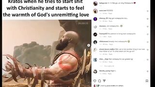 Kratos & Jesus Is Canon