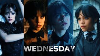 Wednesday Addams Clips + 4K CC AND NO CC + TIKTOK FORMAT