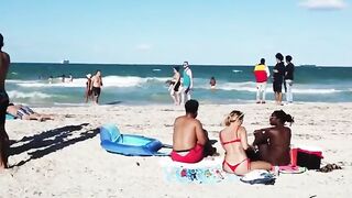 Miami Hottest And Sexiest Beach Of Bikinis In America 2022 #beauty #beach #beachtourism #bikinigirls