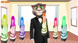 lipstick 6 colours talking tom funny comedy video | lipstic wali billi | billi mekeup video || Ep-20