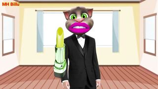 lipstick 6 colours talking tom funny comedy video | lipstic wali billi | billi mekeup video || Ep-20