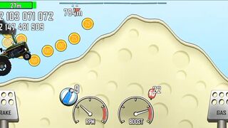 Playing with tractor | Hill climb racing | #games #hillclimbracing