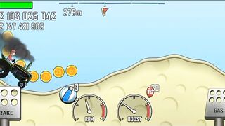 Playing with tractor | Hill climb racing | #games #hillclimbracing