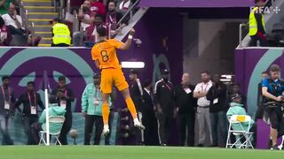 Gakpo strikes again | Netherlands v Qatar | FIFA World Cup Qatar 2022