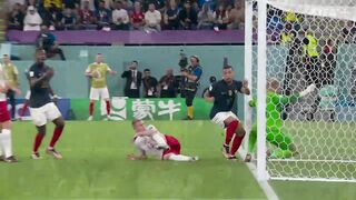 Mbappe grabs a double | France v Denmark | FIFA World Cup Qatar 2022