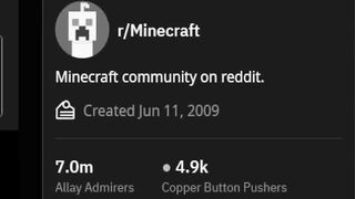 r/Minecraft just said something unforgivable. You need to see it to believe it.