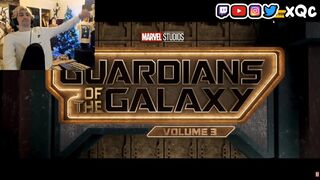 xQc reacts to Guardians of the Galaxy 3 | Official Trailer