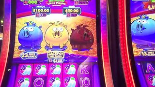 $15 BET MASSIVE WIN RICH LITTLE PIGGIES JACKPOT FREE GAMES - ROYAL CARIBBEAN SYMPHONY OF THE SEAS