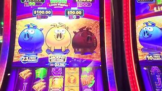 $15 BET MASSIVE WIN RICH LITTLE PIGGIES JACKPOT FREE GAMES - ROYAL CARIBBEAN SYMPHONY OF THE SEAS