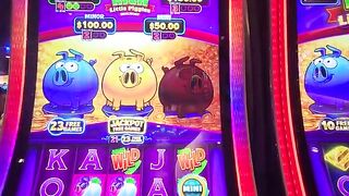 $15 BET MASSIVE WIN RICH LITTLE PIGGIES JACKPOT FREE GAMES - ROYAL CARIBBEAN SYMPHONY OF THE SEAS