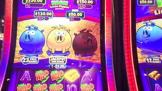 $15 BET MASSIVE WIN RICH LITTLE PIGGIES JACKPOT FREE GAMES - ROYAL CARIBBEAN SYMPHONY OF THE SEAS