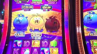 $15 BET MASSIVE WIN RICH LITTLE PIGGIES JACKPOT FREE GAMES - ROYAL CARIBBEAN SYMPHONY OF THE SEAS