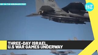 Israel, U.S scare Iran with war games; F-35 fighter jets simulate attack on Tehran | Watch