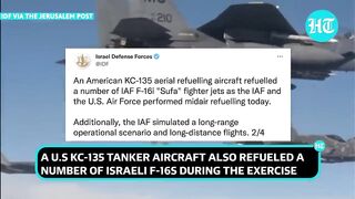 Israel, U.S scare Iran with war games; F-35 fighter jets simulate attack on Tehran | Watch