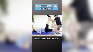 INSTANT Hamstring Flexibility (without stretching?!) ????