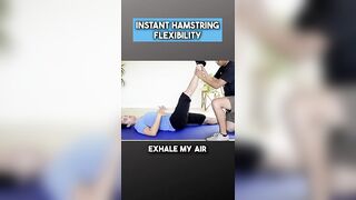 INSTANT Hamstring Flexibility (without stretching?!) ????