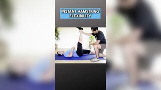 INSTANT Hamstring Flexibility (without stretching?!) ????