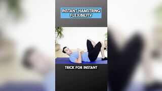 INSTANT Hamstring Flexibility (without stretching?!) ????