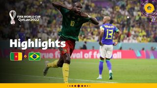 Dramatic late winner! | Cameroon v Brazil | FIFA World Cup Qatar 2022