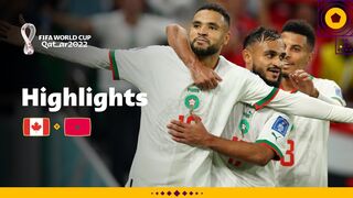 The Atlas Lions top the group | Canada v Morocco | FIFA World Cup Qatar 2022