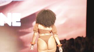 Miami swim week 2022 Slow Motion | Bfyne Curvy model bikinis Swimwear runway video