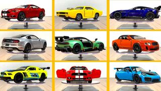 KiNSMART Colorful Cars Collection 360 View | Different Models of KiNSMART Diecast Cars