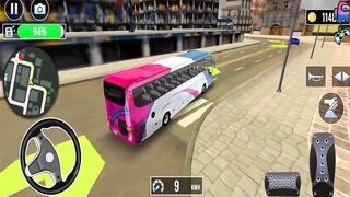 City coach bus simulator 3d games - Android gameplay - bus driving game | part- 8 | bus ultimate