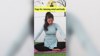 Yoga Poses to Help Relax Your Mind at Home #shorts