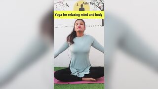 Yoga Poses to Help Relax Your Mind at Home #shorts